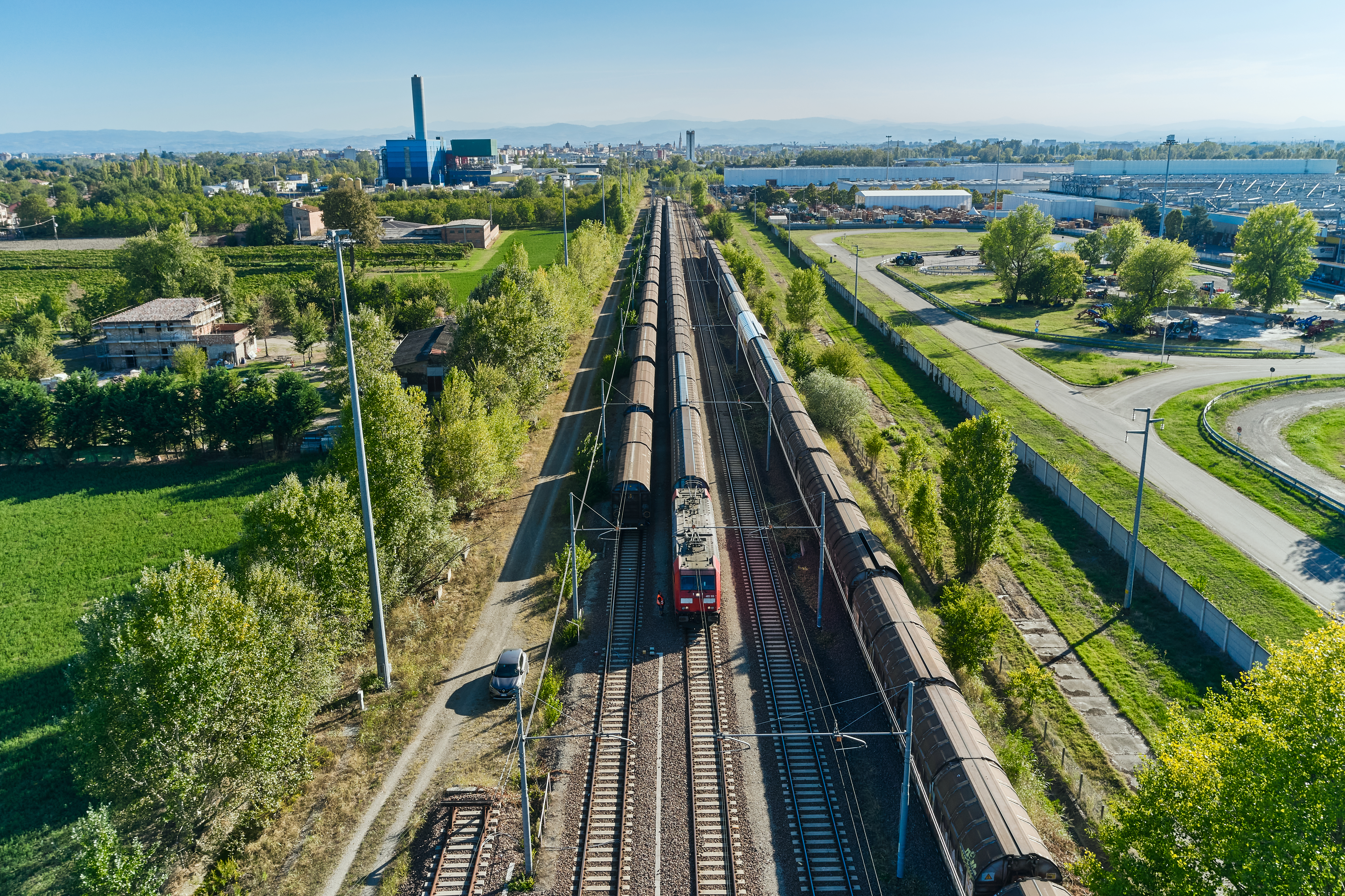 Rail freight from Sweden to Italy